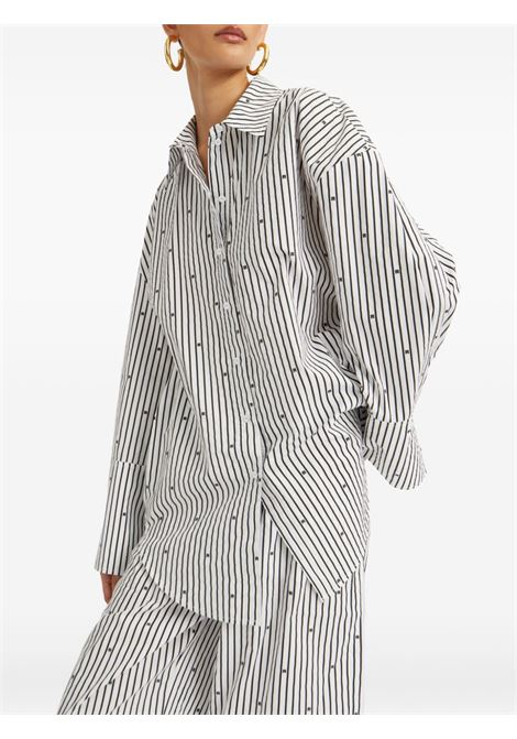 Blue stripe-pattern shirt Rotate Sunday - women ROTATE SUNDAY | 1143980001000